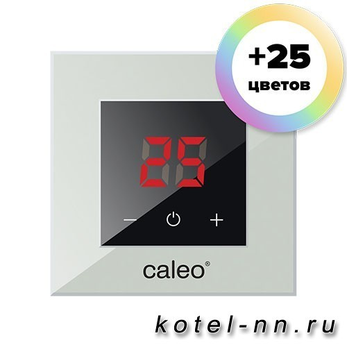 Терморегулятор CALEO NOVA встраиваемый цифровой, 3,5 кВт, серый