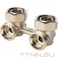 Двухтрубный узел нижнего подключения STOUT SVH 0004 000020 Двухтрубный узел нижнего подключения STOUT SVH 0004 000020