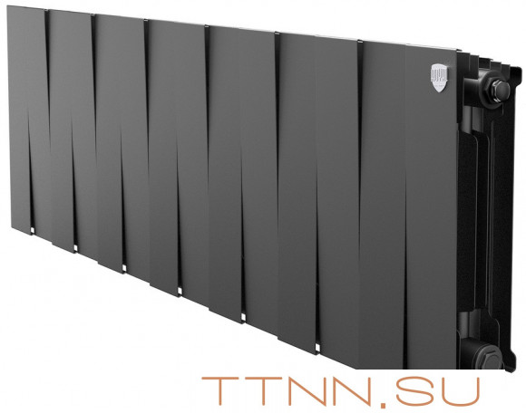 Биметаллический радиатор Royal Thermo PianoForte 300 Noir Sable - 14 секц.