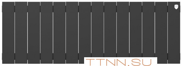 Биметаллический радиатор Royal Thermo PianoForte 300 Noir Sable - 14 секц.