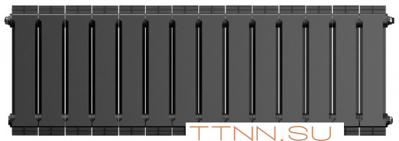 Биметаллический радиатор Royal Thermo PianoForte 300 Noir Sable - 14 секц.