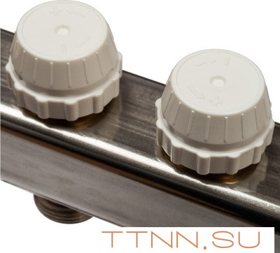 Коллектор с запорными клапанами STOUT SMS-0927-000006