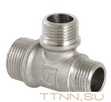 Тройник переходной Valtec 3/4"х1/2"х3/4 VTr.131.RN.050405