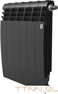 Биметаллический радиатор Royal Thermo BiLiner 500 Noir Sable VR80 - 6 секц.