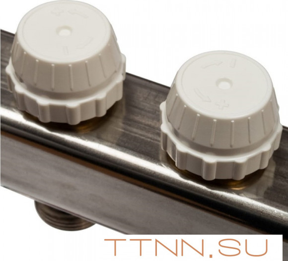 Коллектор с запорными клапанами STOUT SMS-0927-000007