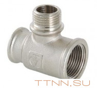 Тройник переходной Valtec 3/4"х1/2"х3/4 VTr.132.RN.050405 Тройник переходной Valtec 3/4"х1/2"х3/4 VTr.132.RN.050405