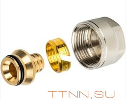Евроконус для PEX трубы STOUT 16х2,0х3/4 SFС-0020-001620