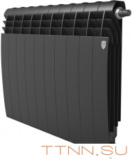 Биметаллический радиатор Royal Thermo BiLiner 500 Noir Sable VR80 - 8 секц.