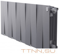 Биметаллический радиатор Royal Thermo PianoForte 300 Silver Satin - 10 секц. Биметаллический радиатор Royal Thermo PianoForte 300 Silver Satin - 10 секц.