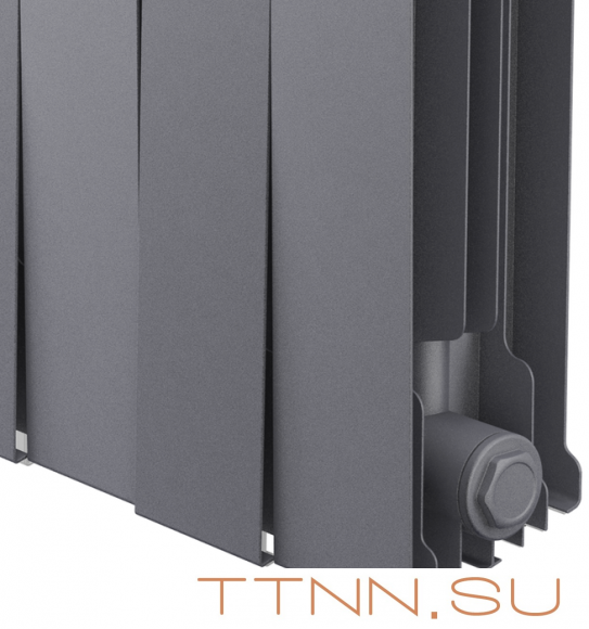 Биметаллический радиатор Royal Thermo PianoForte 300 Silver Satin - 10 секц.