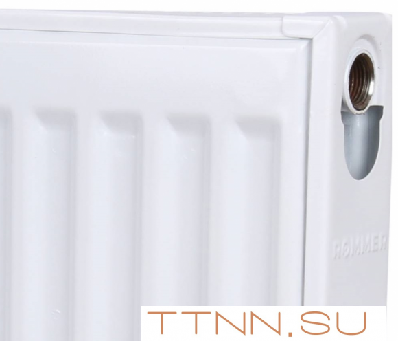 Стальной панельный радиатор Тип 21 Rommer Ventil 21/300/900 нижнее правое подключение Стальной панельный радиатор Тип 21 Rommer Ventil 21/300/900 нижнее правое подключение