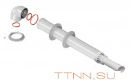 Комплект коаксиальный Dr-Thermo 60 100 для настенных газовых котлов Комплект коаксиальный Dr-Thermo 60 100 для настенных газовых котлов