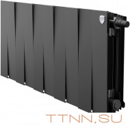 Биметаллический радиатор Royal Thermo Pianoforte 300 VD 10 секц. Noir Sable Биметаллический радиатор Royal Thermo Pianoforte 300 VD 10 секц. Noir Sable