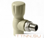 Кран шаровой для радиатора угловой Pro Aqua 25*3/4