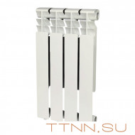 Биметаллический радиатор Rommer Optima Bm 500 4 секций (RBM-0210-050004) Биметаллический радиатор Rommer Optima Bm 500 4 секций (RBM-0210-050004)