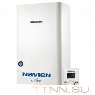 Настенный газовый котел Navien atmo 24 AN White двухконтурный, открытая камера 24 кВт Настенный газовый котел Navien atmo 24 AN White двухконтурный, открытая камера 24 кВт