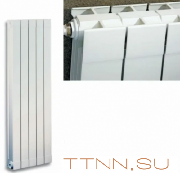 Алюминиевый радиатор STOUT Oscar 1800 6 секций (RAL 9010) Алюминиевый радиатор STOUT Oscar 1800 6 секций (RAL 9010)