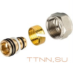 Евроконус для PEX-AL-PEX трубы STOUT 16х2,0х1/2 SFC-0022-001620