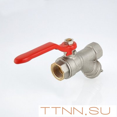 Кран шаровый с фильтром Valtec 1/2 VT.292 FF Кран шаровый с фильтром Valtec 1/2 VT.292 FF