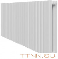 Стальной трубчатый радиатор 2-колончатый Royal Thermo Shift Q30 VC2050 - 28 секц. RAL9016, нижнее 1/2