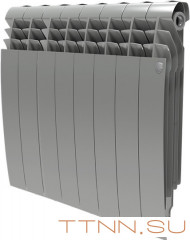 Биметаллический радиатор Royal Thermo BiLiner 500 Silver Satin 8 секц.