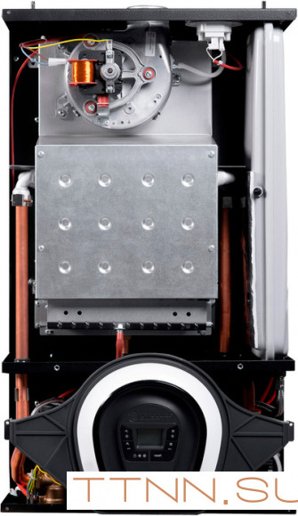 Настенный газовый котел 32 кВт Federica Bugatti 32 VARME WI-FI черный Настенный газовый котел 32 кВт Federica Bugatti 32 VARME WI-FI черный