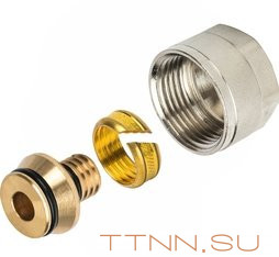 Евроконус для PEX-AL-PEX трубы STOUT 16х2,0х3/4 SFC-0021-001620