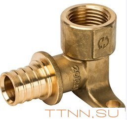 Угольник с креплением аксиальный STOUT 20х1/2 SFA-0009-002012 Угольник с креплением аксиальный STOUT 20х1/2 SFA-0009-002012