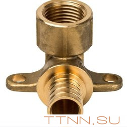 Угольник с креплением аксиальный STOUT 20х1/2 SFA-0009-002012 Угольник с креплением аксиальный STOUT 20х1/2 SFA-0009-002012