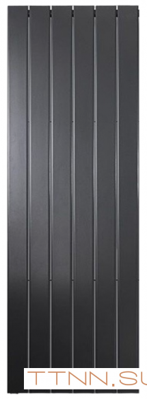 Алюминиевый радиатор STOUT Oscar 1800 6 секций (цвет 2748 cod.07 черный)