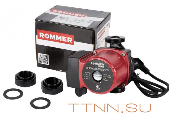 Насос для отопления Rommer Profi 25/60-130