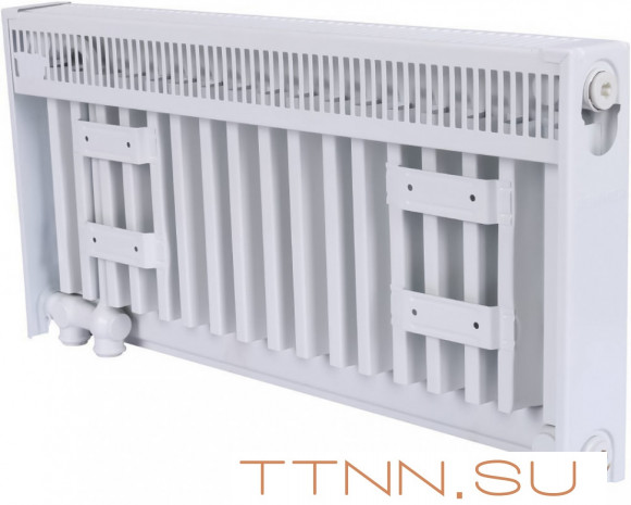 Стальной панельный радиатор Тип 11 Rommer Ventil 11/400/1100 нижнее правое подключение Стальной панельный радиатор Тип 11 Rommer Ventil 11/400/1100 нижнее правое подключение