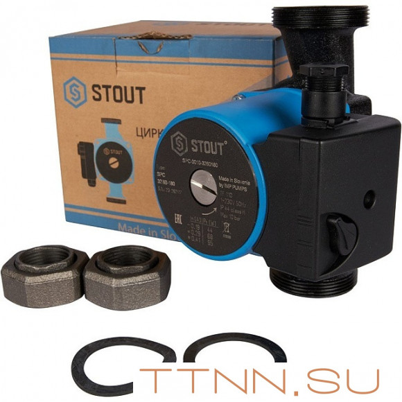 Насос для отопления STOUT 32/60-180 (SPC-0010-3260180) Насос для отопления STOUT 32/60-180 (SPC-0010-3260180)