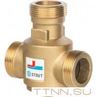 Смесительный клапан STOUT G 1 1/4 НР 70°С