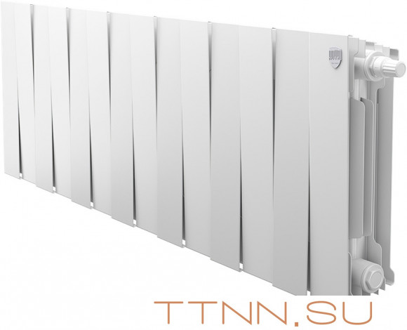Биметаллический радиатор Royal Thermo Pianoforte 300 VD 14 секц. Bianco Traffico
