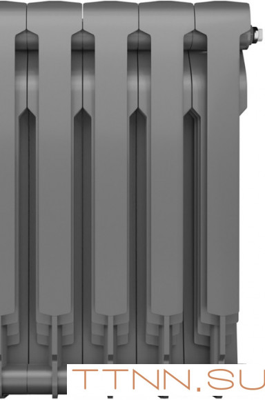 Биметаллический радиатор Royal Thermo BiLiner 500 Silver Satin VR80 - 4 секц.