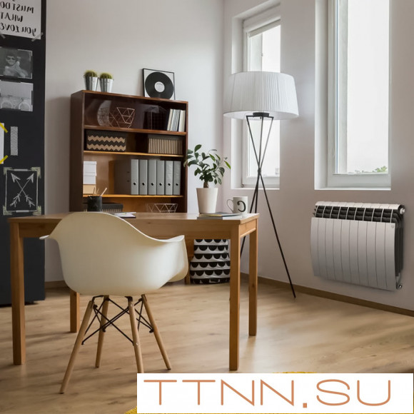 Биметаллический радиатор Royal Thermo BiLiner 500 Silver Satin VR80 - 4 секц.