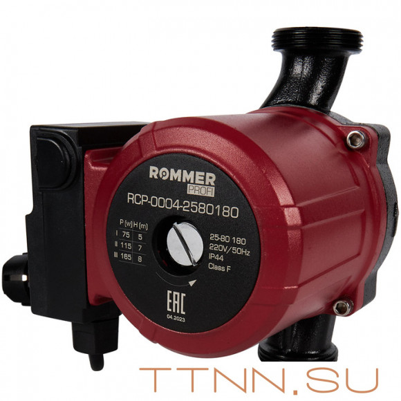 Насос для отопления Rommer Profi 25/80-180
