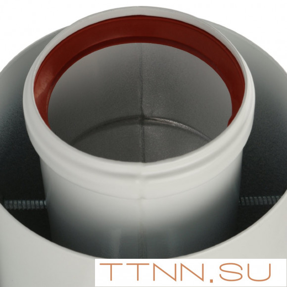 Адаптер коаксиальный STOUT для котла угловой 90° D60/100 Адаптер коаксиальный STOUT для котла угловой 90° D60/100