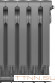 Биметаллический радиатор Royal Thermo BiLiner 500 Silver Satin VR80 - 6 секц.