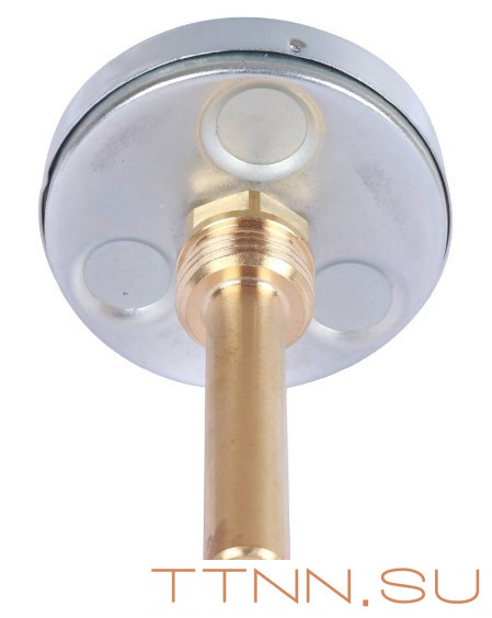 Термометр биметаллический с погружной гильзой Watts F+R801 (T) 63/100