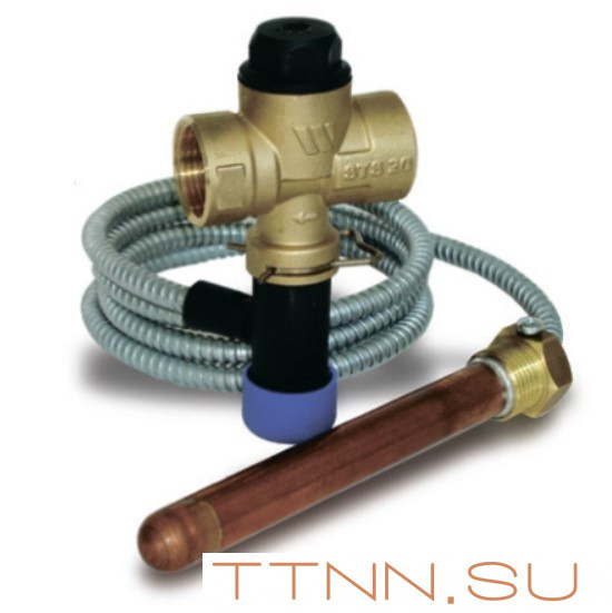 Предохранительный клапан Watts STS.20S (L=1300мм, T=103°С) Предохранительный клапан Watts STS.20S (L=1300мм, T=103°С)