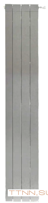Алюминиевый радиатор STOUT Oscar 2000 4 секции (цвет 2676 cod.08 серый) Алюминиевый радиатор STOUT Oscar 2000 4 секции (цвет 2676 cod.08 серый)