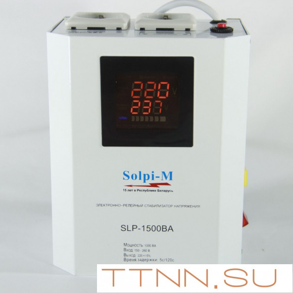 Стабилизатор напряжения Solpi-M SLP-1500BA