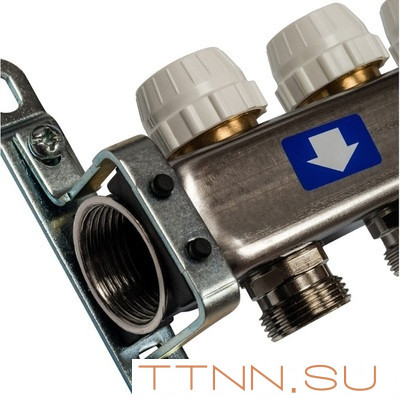 Коллектор с запорными клапанами STOUT SMS-0932-000008