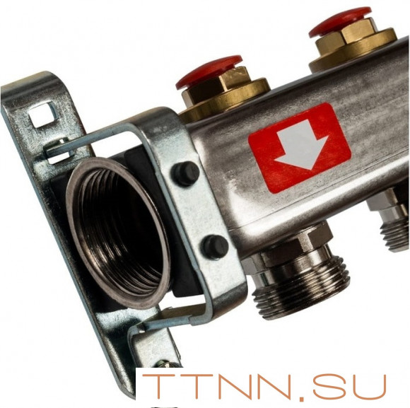 Коллектор с запорными клапанами STOUT SMS-0932-000008