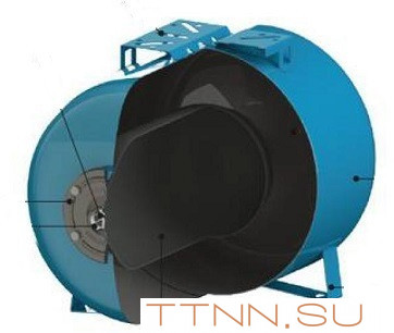 Расширительный бак VALTEC Бак расширительный 50л. (ГОРИЗОНТАЛЬНЫЙ)