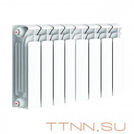 Биметаллический радиатор Rifar Base 500 8 секц. (RB50008) Биметаллический радиатор Rifar Base 500 8 секц. (RB50008)