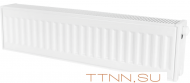 Стальной панельный радиатор Тип 22 Rommer Ventil 22/200/2800 нижнее подключение