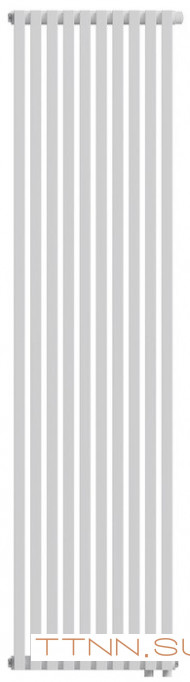 Стальной трубчатый радиатор 2-колончатый Royal Thermo Shift Q30 VC2180 - 10 секц. RAL9016, нижнее 1/2